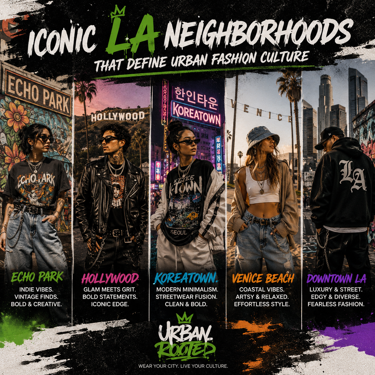 Iconic LA Neighborhoods That Define Urban Fashion Culture